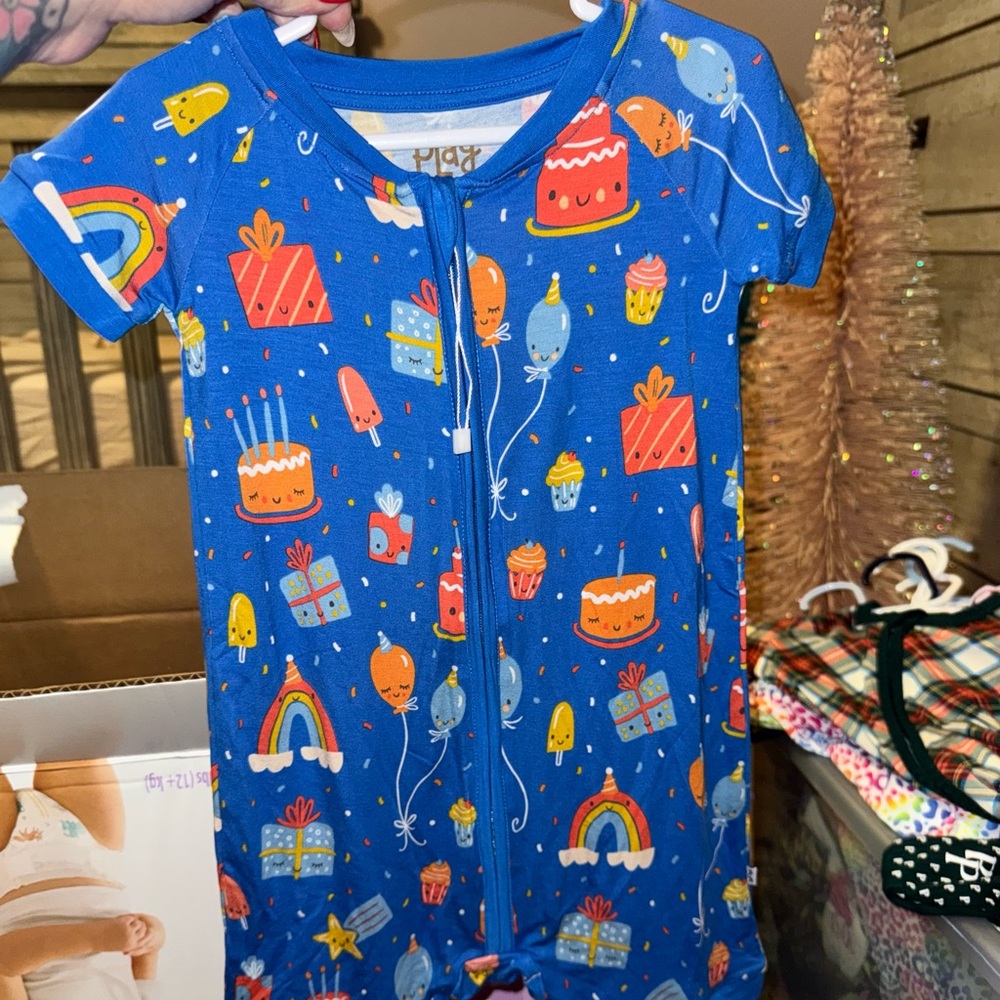 Play by Little Sleepies Bamboo Birthday Shortie